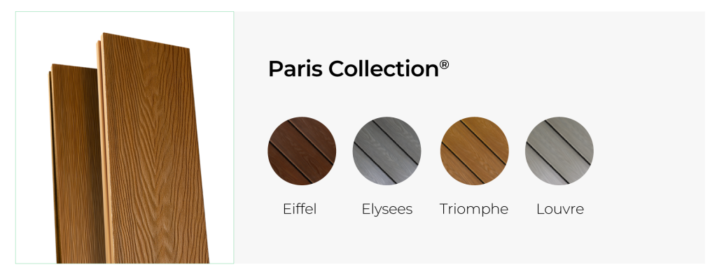 Composite decking Norx_Paris