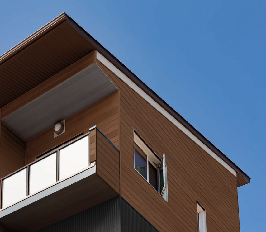 Cladding for residential services