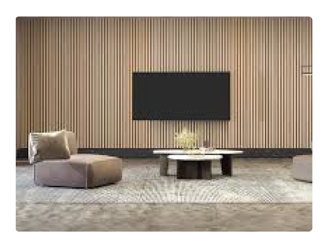 Cladding for a TV Lounge