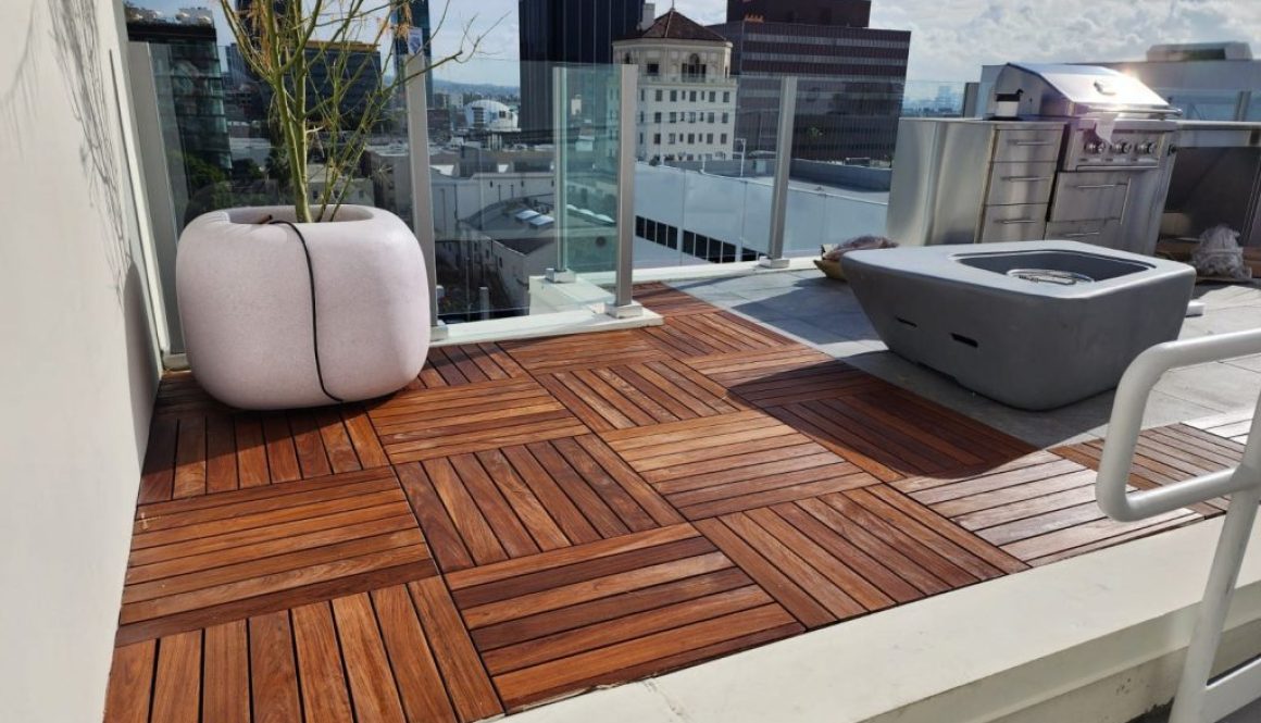 Ipe Deck Tiles