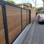 Smooth 1x8 Ipe board showing natural brown finish and dense grain
