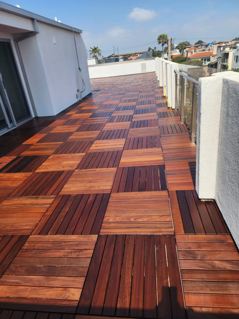 Ipe Deck Tiles 24" x 24" - Image 6