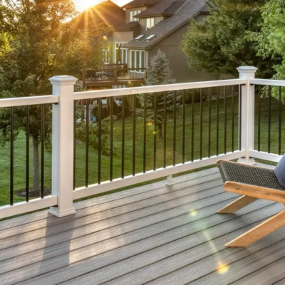 Trex Saddle composite fascia 1x8 – weather-resistant board for outdoor decks