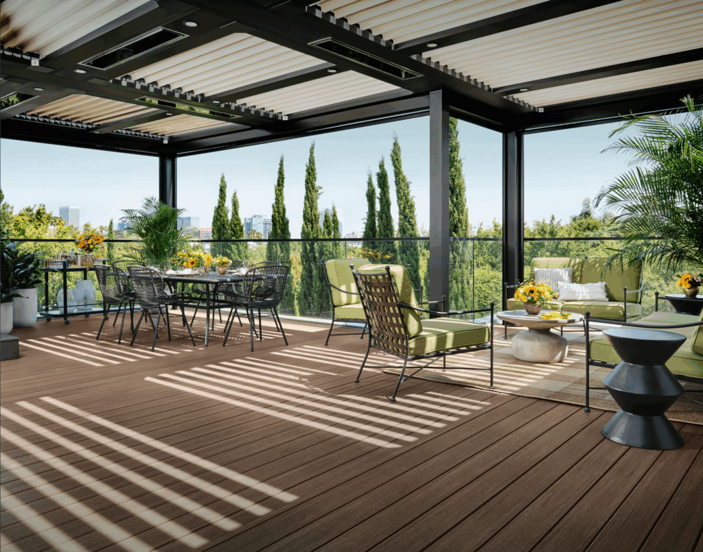 1x8 TimberTech Harvest Decking for Bold Outdoor Looks