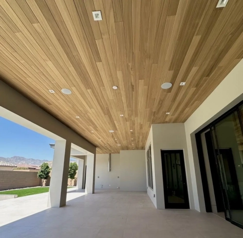 Ayous lumber boards – premium lightweight wood for exterior cladding and siding